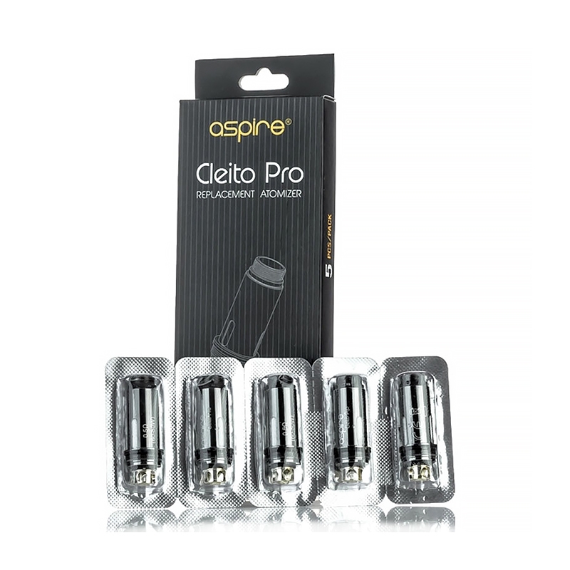 ASPIRE CLEITO PRO COILS 0.5 ohm 60W - 80W (5-PACK)